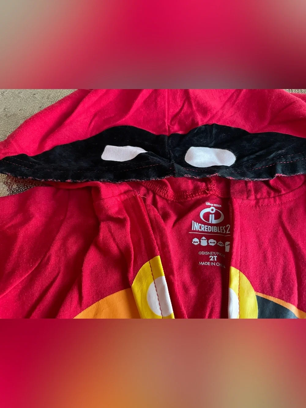 Disney Incredibles Costume size 2T - Picture 5 of 8